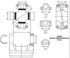 5-2031X by DANA - Universal Joint - Steel, Greaseable, ISR/WB Style