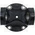 6-2-15 by DANA - 1710 Series Drive Shaft Flange Yoke - Steel, 4 Bolt Holes, Circular Design