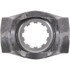 6-4-6931X by DANA - 1710 Series Drive Shaft End Yoke - Assembly, Steel, 10 Spline, BP Yoke Style, Splined Hole