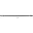 815326 by DANA - Steering Tie Rod End Assembly - 66.9 in. Assembly Length, 60 in. Cross Tube, Straight