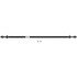 971314 by DANA - Steering Tie Rod End Assembly - 71.1 in. Assembly Length, 63.5 in. Cross Tube, Straight