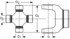 5-3266X by DANA - Universal Joint - Steel, Greaseable, ISR Style, Howse 15 Series