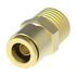 1868X12 by EATON - Quick Connect Air Brake M Connector - Male Pipe