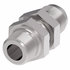 2240-16-16S by EATON - Male Bulkhead Connector - 1" O.D, JIC 37 Flare-Twin Straight Adapter