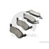 68245118AB by MOPAR - Disc Brake Pad Set - Rear, For 2014-2023 Dodge Charger
