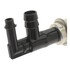 V202 by STANDARD IGNITION - PCV Valve - 1/2 in. Hose, Angled Type, 2 Hose Connector, Push-On