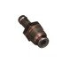 V486 by STANDARD IGNITION - PCV Valve - Metal, Chrome Finish, Straight Type, 3/8 in. NPT, Screw-In