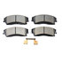 05174001AD by MOPAR - Disc Brake Pad Set - Front, Left or Right, with Pads and Clips, for 2005-2020 Dodge/Chrysler