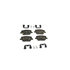 68404783AA by MOPAR - Disc Brake Pad Set - Front