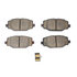 68509721AB by MOPAR - Disc Brake Pad - Rear