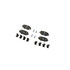 68606616AA by MOPAR - Disc Brake Pad Set - Rear