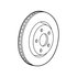 68256679AC by MOPAR - Disc Brake Rotor - Front