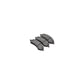 68412557AE by MOPAR - Disc Brake Pad Set - Front, For 2019-2023 Ram 1500