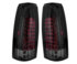 110546 by UNITED PACIFIC - Tail Light - LED, Smoked Lens, for 1988-1998 Chevy & GMC Truck