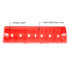 110549 by UNITED PACIFIC - Cargo Light - White, 21 LED, with Integrated 7 Red LED Third Brake Light