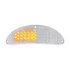 111037 by UNITED PACIFIC - Parking Light - Amber LED/ Clear Lens, 37 LEDs, Sequential, for 1955 Chevrolet Passenger Car