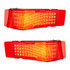 111115 by UNITED PACIFIC - Tail Light - RH and LH, 52 Red LEDs, For 1968 Chevrolet Chevelle