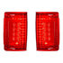 111120 by UNITED PACIFIC - Tail Light - RH and LH, Red Lens, 36 LEDs, For 1970-1972 Chevrolet EL Camino