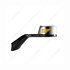 42242 by UNITED PACIFIC - Hood Mirror - Driver Side, Chrome/Black, Heated, Sequential Turn Signal, For 2008-2013 Volvo VNL