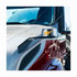 42242 by UNITED PACIFIC - Hood Mirror - Driver Side, Chrome/Black, Heated, Sequential Turn Signal, For 2008-2013 Volvo VNL