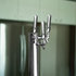 70895 by UNITED PACIFIC - Grip Handle - Chrome, Dallas Style, with Beer Tap Adapter, 3/8"-16 Female Thread