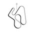 68204819AA by MOPAR - Serpentine Belt - For 2013 Ram