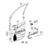 5PF131X9AH by MOPAR - Door Interior Trim Panel - Front, Left, For 2015-2018 Dodge Charger