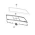 68426398AE by MOPAR - Rear Window Glass Seal - For 2019-2022 Ram 1500
