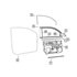 4725826AC by MOPAR - Door Water Deflector - For 2012-2019 Fiat 500