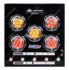 99204 by UNITED PACIFIC - Display Stand - For 4" and 3/4" Double Fury Lights, with Interactive Switches