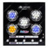 99204 by UNITED PACIFIC - Display Stand - For 4" and 3/4" Double Fury Lights, with Interactive Switches