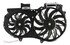 6010052 by APDI RADS - Dual Radiator and Condenser Fan Assembly