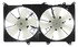 6010236 by APDI RADS - Dual Radiator and Condenser Fan Assembly