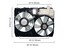 6034141 by APDI RADS - Dual Radiator and Condenser Fan Assembly