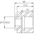 17200027 by DINEX - Universal Fitting - M14 X 1,5 / Ø 7,4