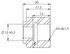 17200042 by DINEX - Universal Fitting - M14 X 1,5 / Ø 7,4