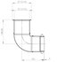 5EE100 by DINEX - Exhaust Pipe. Kenworth