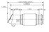 6IE001 by DINEX - Exhaust Pipe Bellow - Fits International