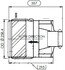 58202 by DINEX - Diesel Oxidation Catalyst (DOC) - Fits Cummins