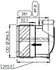 58211 by DINEX - Diesel Oxidation Catalyst (DOC) - Fits Cummins