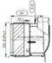 58220 by DINEX - Diesel Oxidation Catalyst (DOC) - Fits Cummins