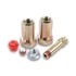 MHSK452 by AUTOMANN - Suspension Air Spring Kit, Studs and Bushings for Hendrickson S-22631-2