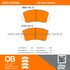 1000-0076M by MPA ELECTRICAL - QB Semi-Metallic Brake Pads