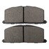 1000-0242M by MPA ELECTRICAL - Quality-Built Disc Brake Pad Set - Semi-Metallic