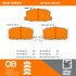 1000-0282M by MPA ELECTRICAL - QB Semi-Metallic Brake Pads