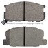 1000-0282M by MPA ELECTRICAL - QB Semi-Metallic Brake Pads