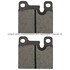 1000-0288M by MPA ELECTRICAL - QB Semi-Metallic Brake Pads