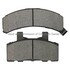 1000-0368M by MPA ELECTRICAL - Quality-Built Disc Brake Pad Set - Semi-Metallic