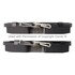 1000-0493M by MPA ELECTRICAL - Quality-Built Disc Brake Pad Set - Semi-Metallic