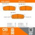 1000-0588C by MPA ELECTRICAL - QB Ceramic Brake Pads